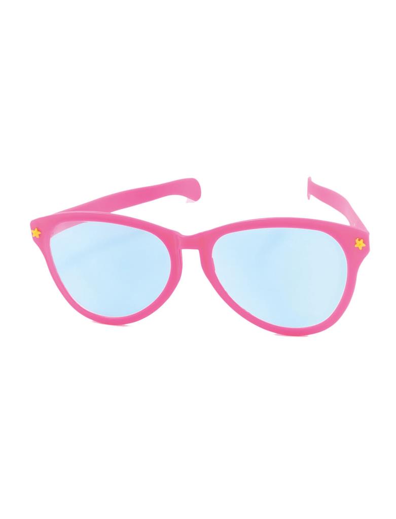 Jumbo bril roze - Willaert, verkleedkledij, carnavalkledij, carnavaloutfit, feestkledij, jumbo bril, reuze bril, clownsbril, giant